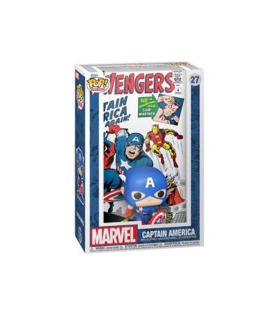 funko pop! comic cover marvel avengers captain america #271