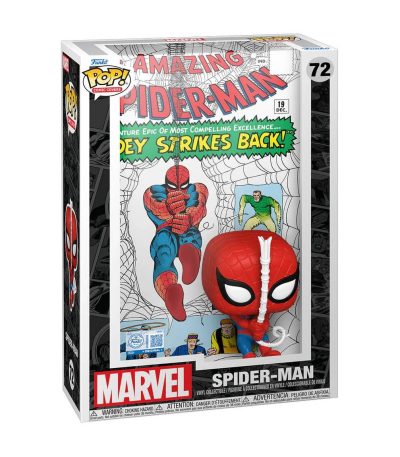 funko pop! comic cover marvel spiderman #72