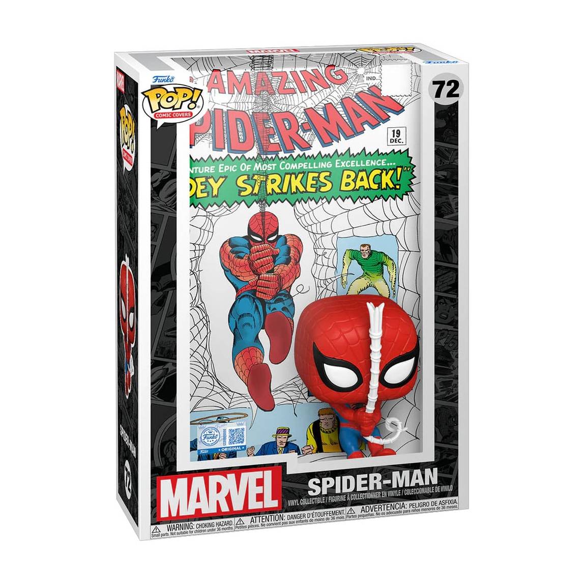 funko pop! comic cover marvel spiderman #72 funko pop! comic cover marvel spiderman #72