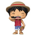 funko pop! jumbo one piece monkey d. luffy (stretching) #19452