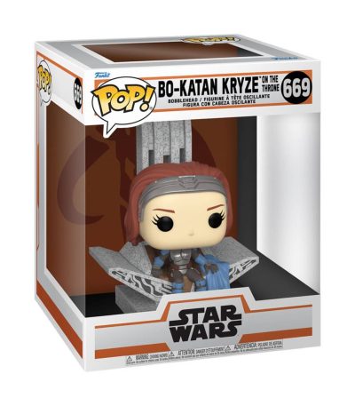 funko pop! super star wars bo katan kryze on the throne #6691