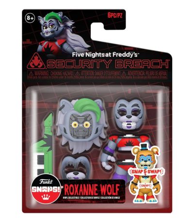 funko snap n swap five nights at freddys security breach roxanne wolf1
