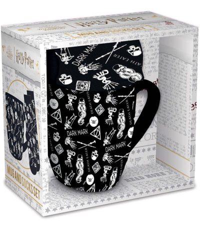 harry potter mug and socks set1