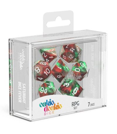 oakie doakie rpg dice set gemidice bloody jungle1