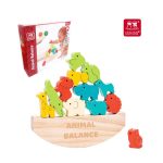 phooh wooden toy animal balance 13pcs