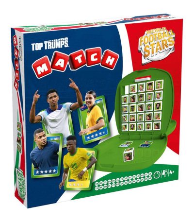 Επιτραπέζιο world football stars top trumps match the crazy cube game green version1