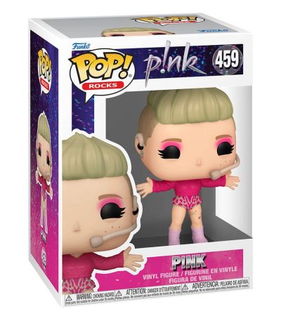 funko pop! rocks pink pink trustfall tour #4591