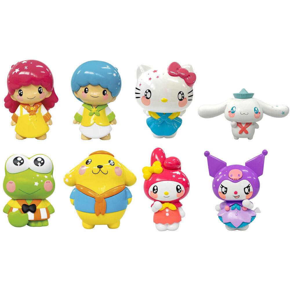 hello kitty and friends mini figure mystery 6cm (random) hello kitty and friends mini figure mystery 6cm (random)