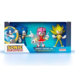 sonic the hedgehog gift box set mini figures sonic (3 pack)