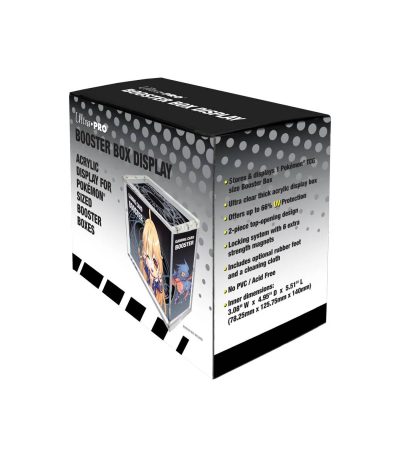 ultra pro acrylic display for booster box display pokemon