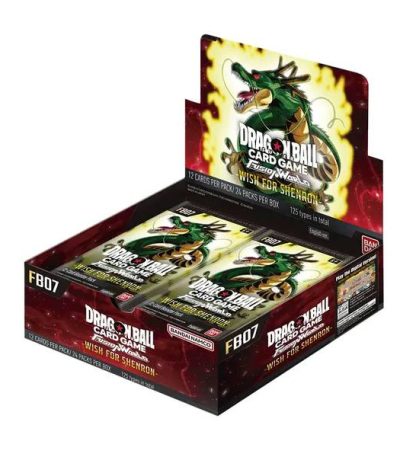 dragon ball super card game fusion world wish for shenron booster box fb07