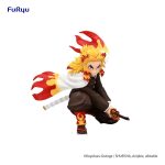 demon slayer rengoku kyojuro noodle stopper pvc statue battle ver. 10 cm2