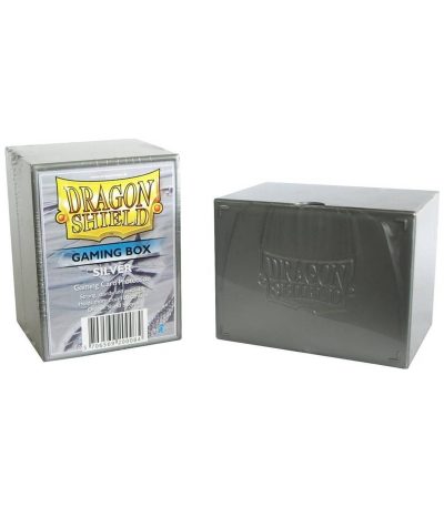dragon shield deck box strongbox silver
