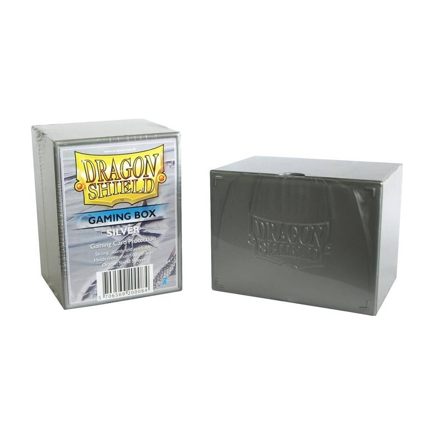 dragon shield deck box strongbox silver dragon shield deck box strongbox silver