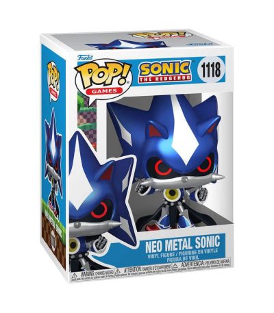 funko pop! sonic the hedgehog neo metal sonic #11181