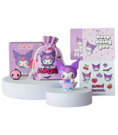 hello kitty and friends kuromi mini figure mystery 6cm (random)