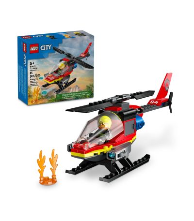 lego city 60411 fire rescue helicopter