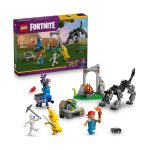 lego fortnite 77075 peely & sparkplugs camp 250pcs