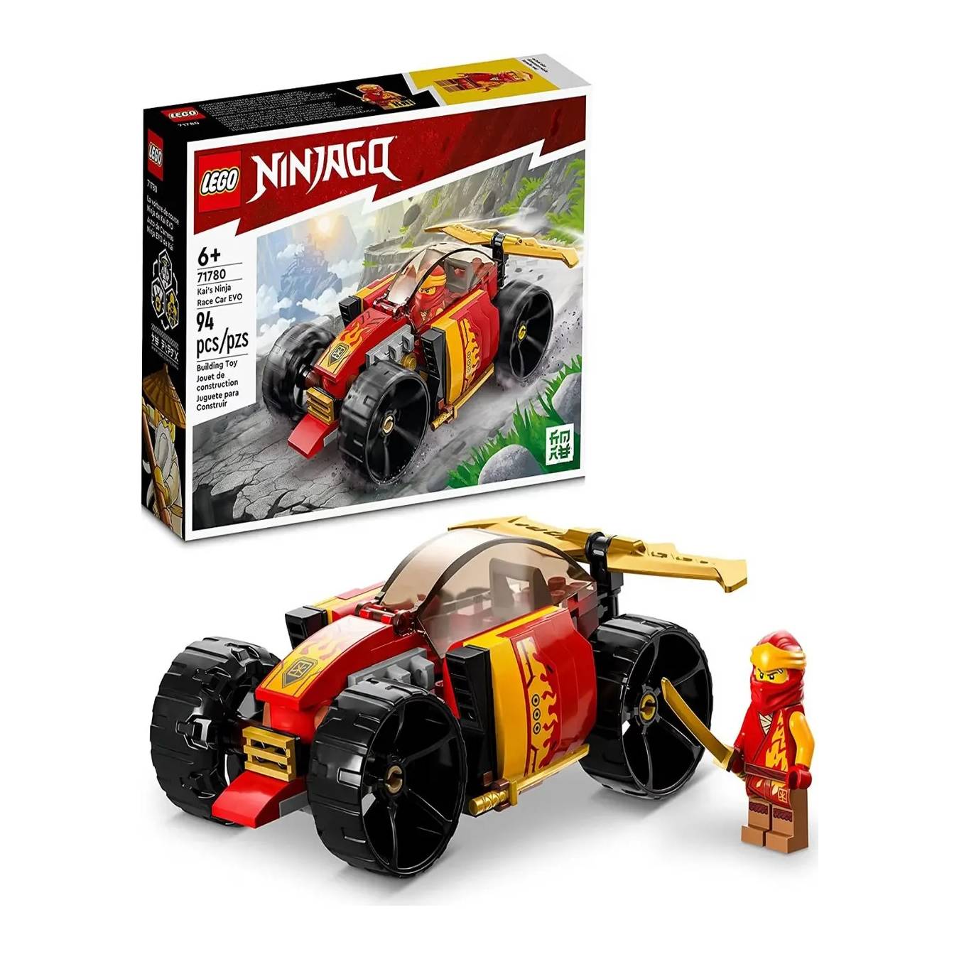 lego ninjago 71780 kais ninja race car evo lego ninjago 71780 kais ninja race car evo