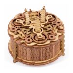 puzzle box wooden gift vault birthday cake1