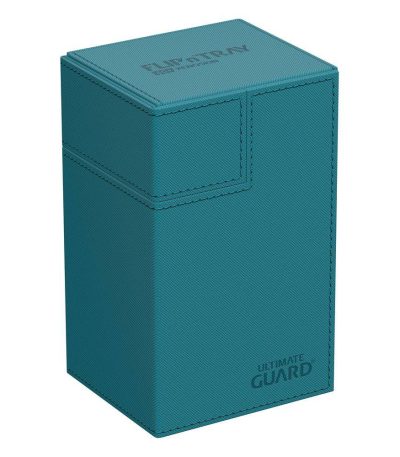ultimate guard flip n tray 80+ xenoskin petrol1