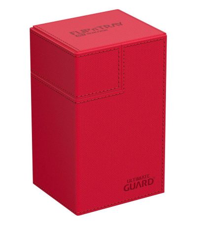 ultimate guard flip n tray 80+ xenoskin red1