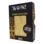 yu gi oh! metal card ingot jinzo limited edition (gold plated)1