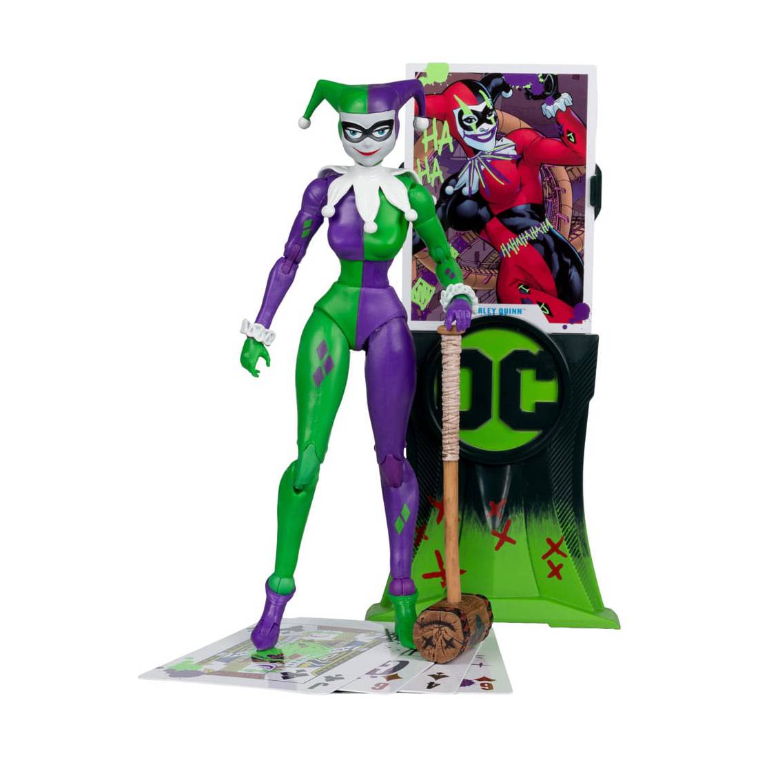 dc action figure multiverse harley quinn (gold label) 18cm1 dc action figure multiverse harley quinn (gold label) 18cm1