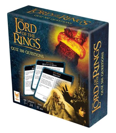 lord of the rings card game quiz 500 questions en