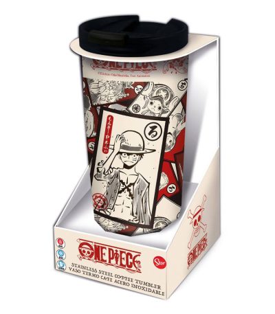 one piece stainless steel travel tumbler cards 425ml