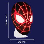 paladone spiderman miles morales mask light2