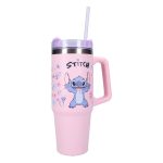lilo & stitch stainless steel tumbler bliss pink 900 ml