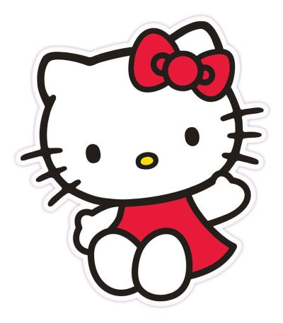 sanrio pillow hello kitty red dress 36 cm