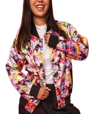 the care bears universal monsters by loungefly bomber jacket unisex barbie 65th anniversary1