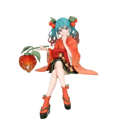 hatsune miku pvc statue flower fairy winter cherry 15 cm1