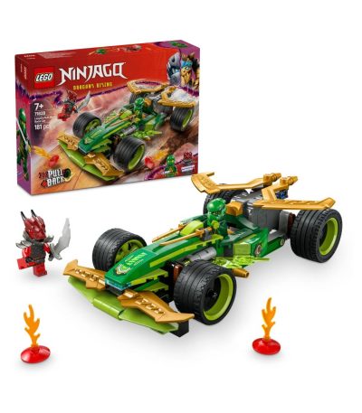 lego ninjago dragons rising 71828 lloyd'd pull back race car 181pcs