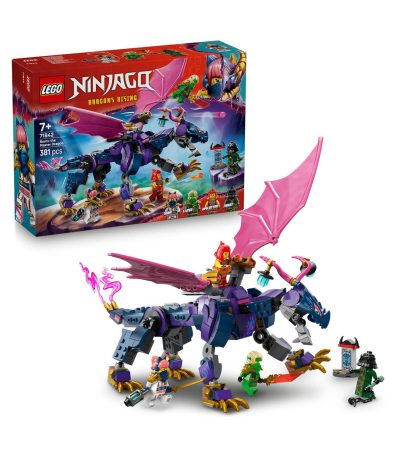 lego ninjago dragons rising 71842 rontu the master dragon 381pcs