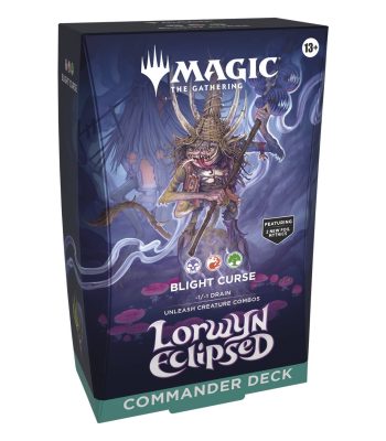magic the gathering lorwyn eclipsed commander deck blight curse