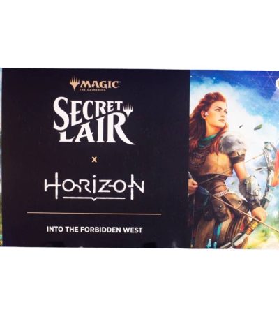 magic the gathering secret lair horizon into the forbidden west wpn exclusive1