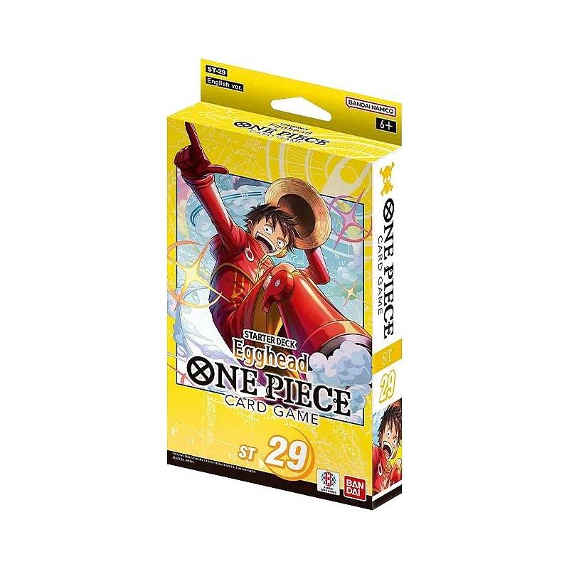 one piece card game starter deck yellow egghead st29 one piece card game starter deck yellow egghead st29
