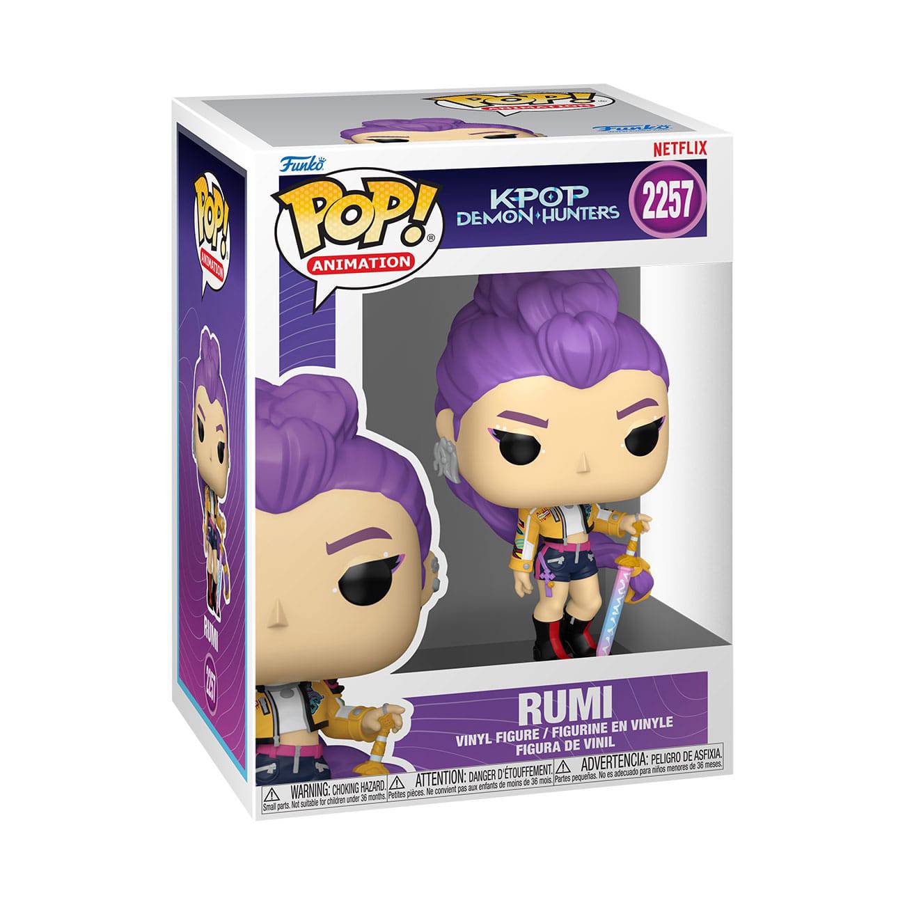 funko pop! k pop demon hunters rumi #22571 funko pop! k pop demon hunters rumi #22571