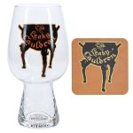 harry potter gift set leaky cauldron glass & tin coaster set1