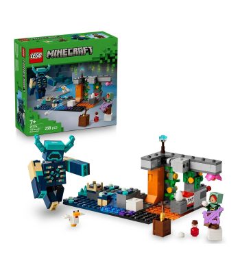 lego minecraft 21274 the warden encounter 238pcs