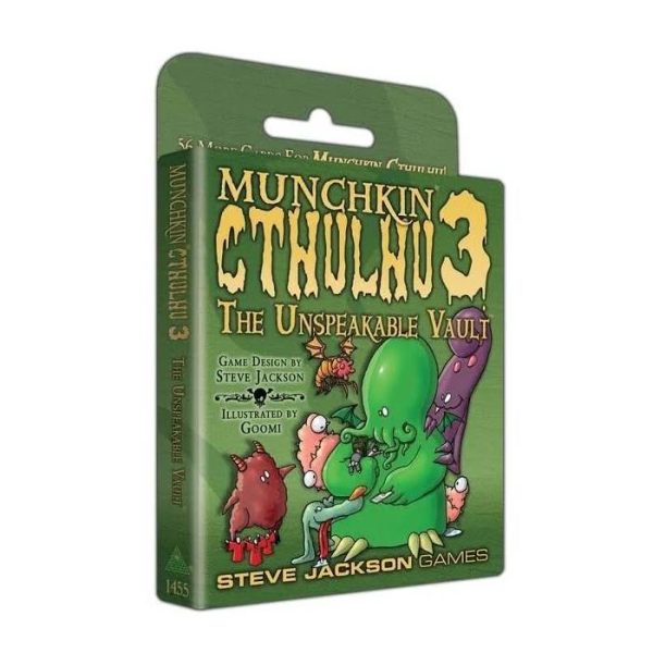 munchkin cthulhu 3 the unspeakable vault expansion