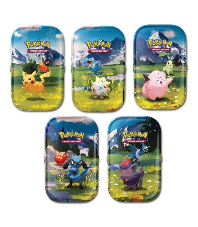 pokemon tcg mega evolution ascanded heroes mini tin (random pick) 1pc