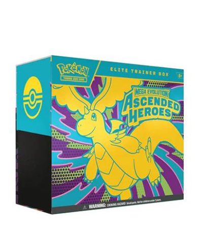 pokemon tcg mega evolution elite trainer box ascended heroes
