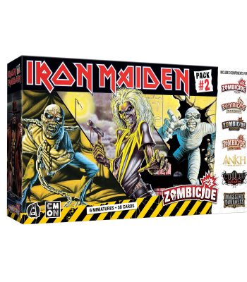 zombicide iron maiden character pack 2 en1