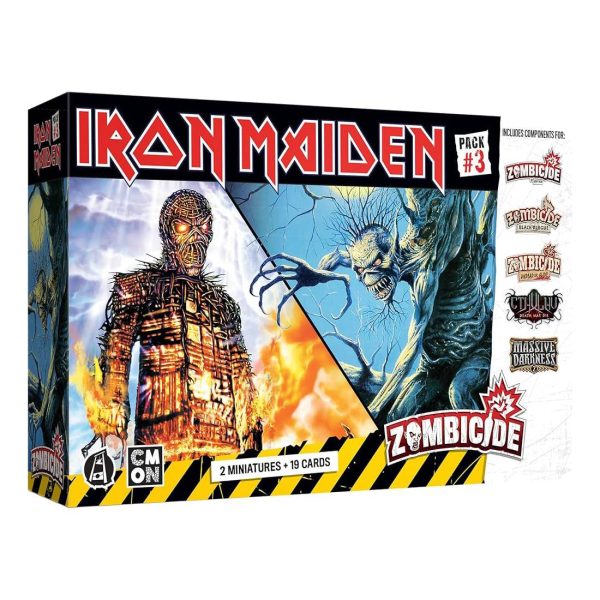zombicide iron maiden character pack 3 en1