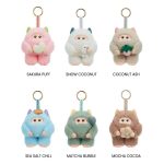 giggle monster mini figures blind box plush keychain marshmallow dreams 11 cm
