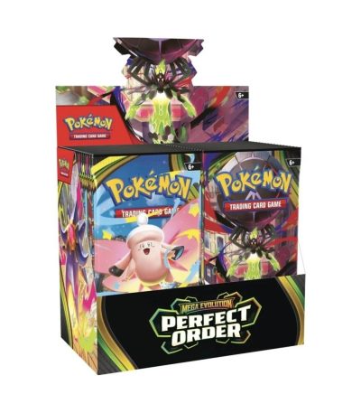 pokemon tcg mega evolution perfect order booster box